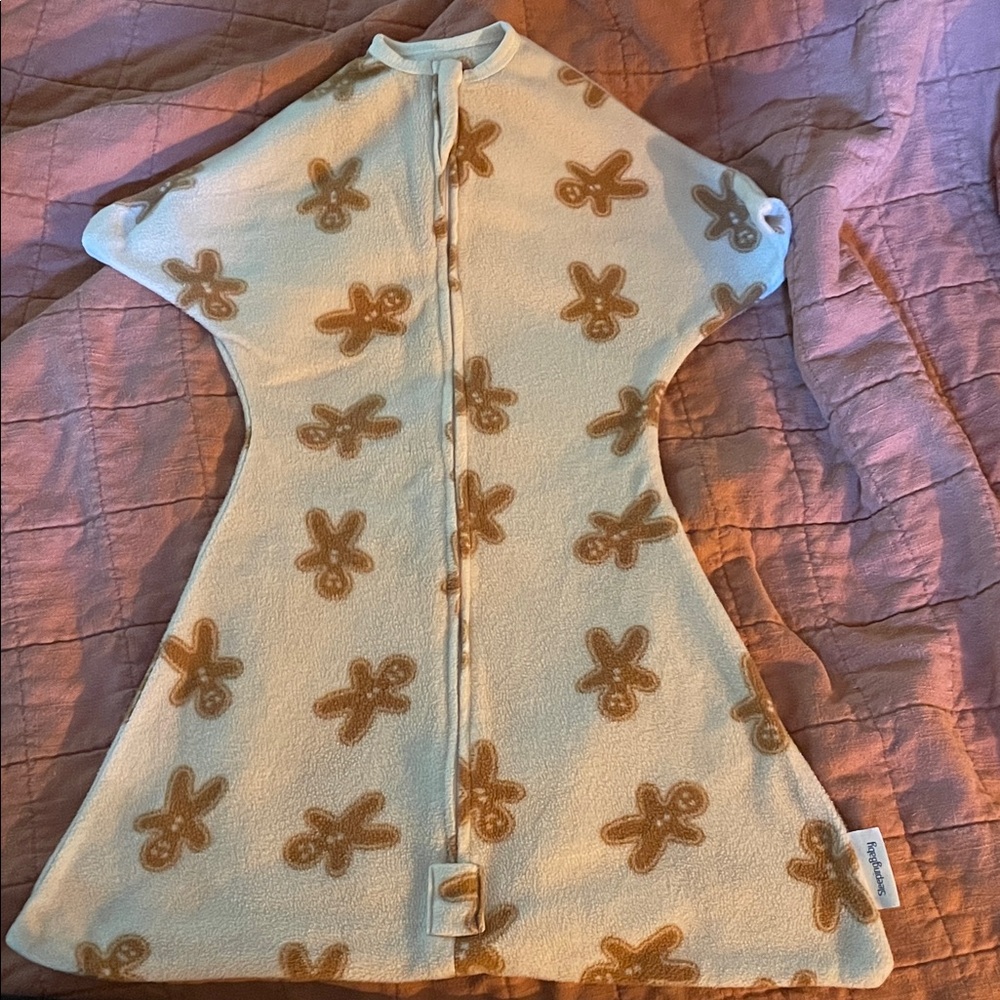 Cozy Gingerbread Kids Pajama Sleep Sack